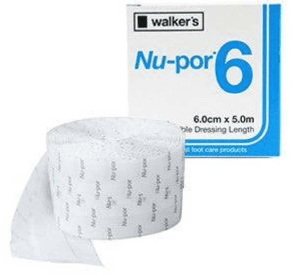 Walker's Nupor Flexible Dressings 4cm, 6cm, 8cm x 5M