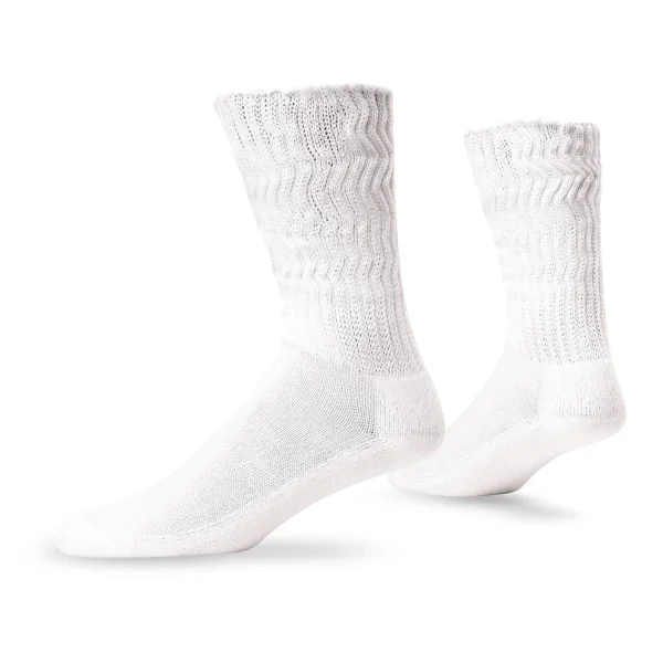 diabetic socks White